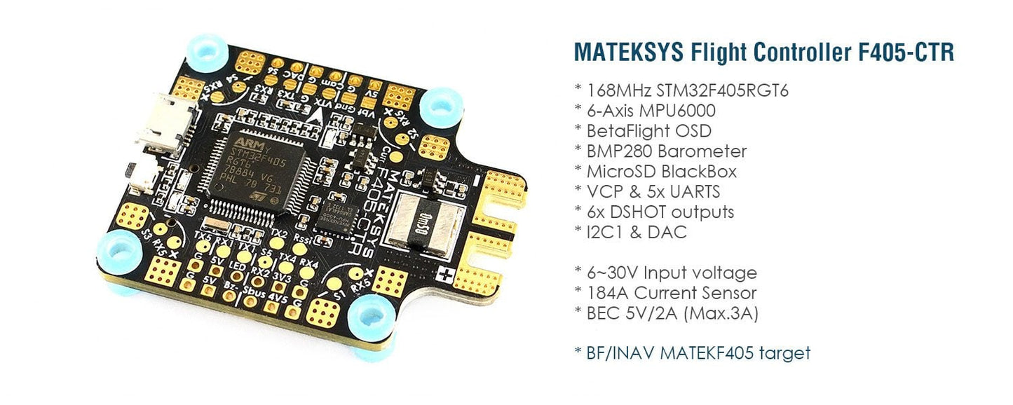 Matek F405-CTR AIO Flight Controller