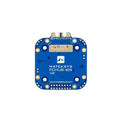 Matek FCHUB-12S V2 PDB with 440A Current Sensor & Dual BEC for X Class Quad