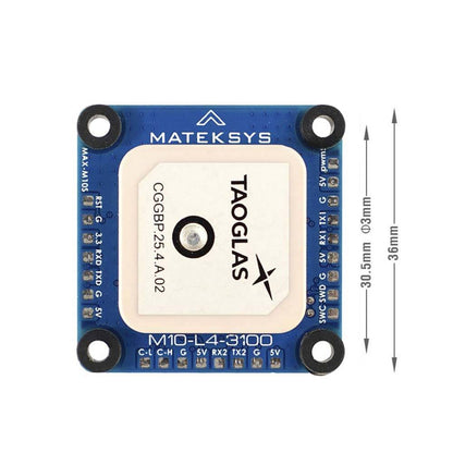 Matek AP_Periph GNSS, M10-L4-3100 GPS Module