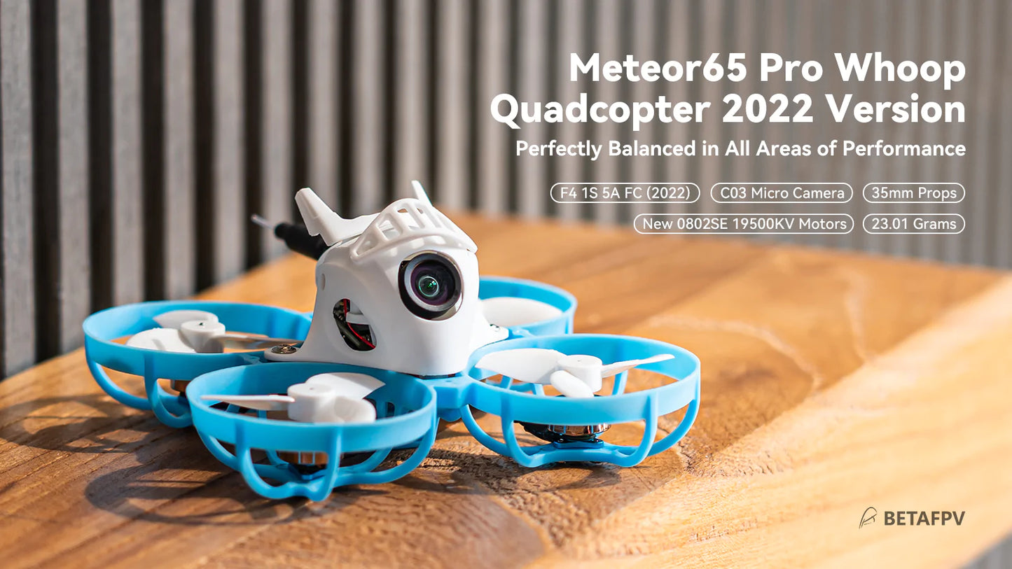 Meteor65 Pro 2022 1S Brushless Whoop Quadcopter