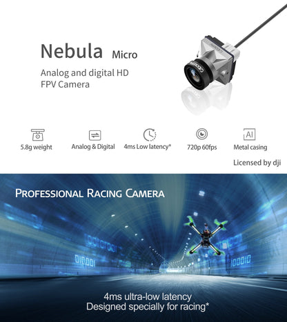 Caddx Nebula Micro Digital / Analogue FPV Camera