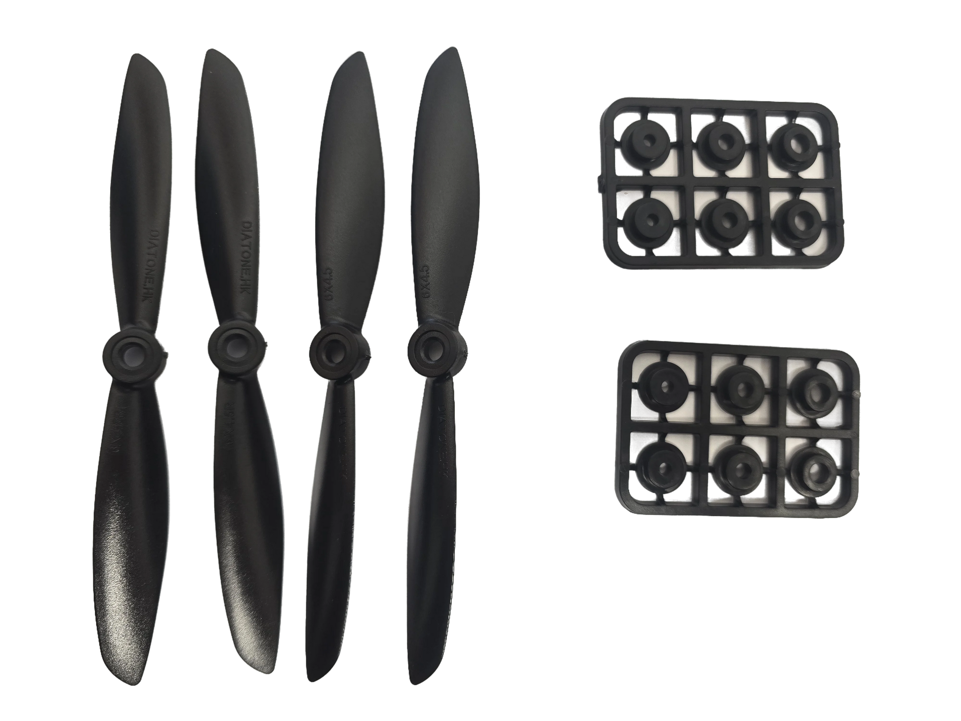 Diatone - Diatone 6045 Propeller Quad Pack 2x CW 2x CCW- Black