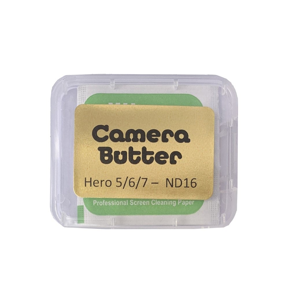 Camera Butter Glass ND Filter for GoPro Hero 5/6/7 V2 (ND4/8/16/32)