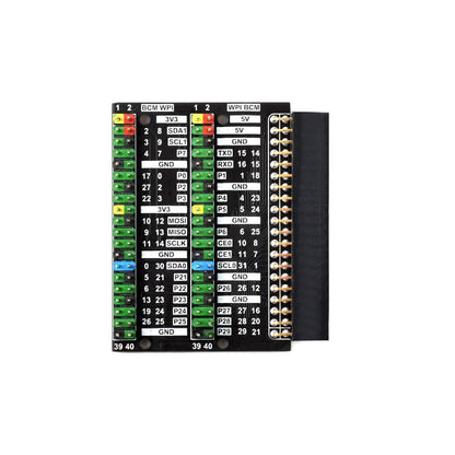Double GPIO 40PIN Header Adapter for Pi 400