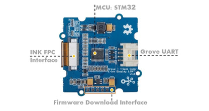 Grove Triple Color E-Ink Display 1.54''