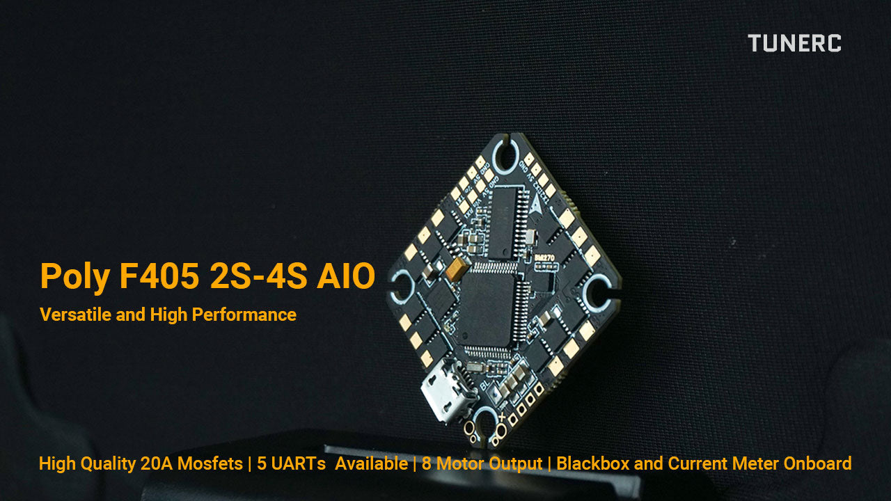 TuneRC Poly F405 2-4S AIO Flight Controller