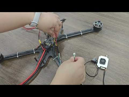 HeroX Fibre Optic Integrated Handheld UAV Controller with Built-in Video Receiver (Built-in F6 Reciever)