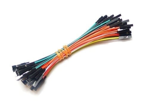 1 pin female to female jumper wire 100mm (50pcs pack)