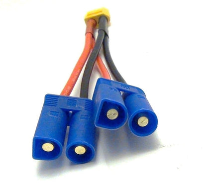 EC5 to 2x XT60 Parallel Battery Harness