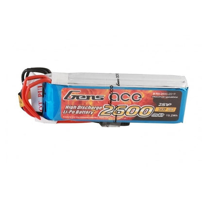 Gens ace 2600mAh 7.4V 2S1P Transmitter Battery Pack