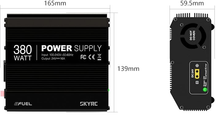 SkyRC eFUEL 380W 16A AC/DC Switching Power Supply