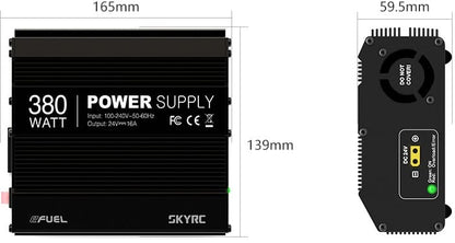 SkyRC eFUEL 380W 16A AC/DC Switching Power Supply