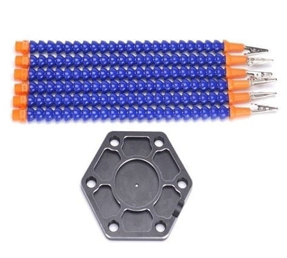 Helping Hands Solder Station (6 flexible arms)
