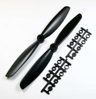 6x4.5 Propeller Set (Plastic/Black)