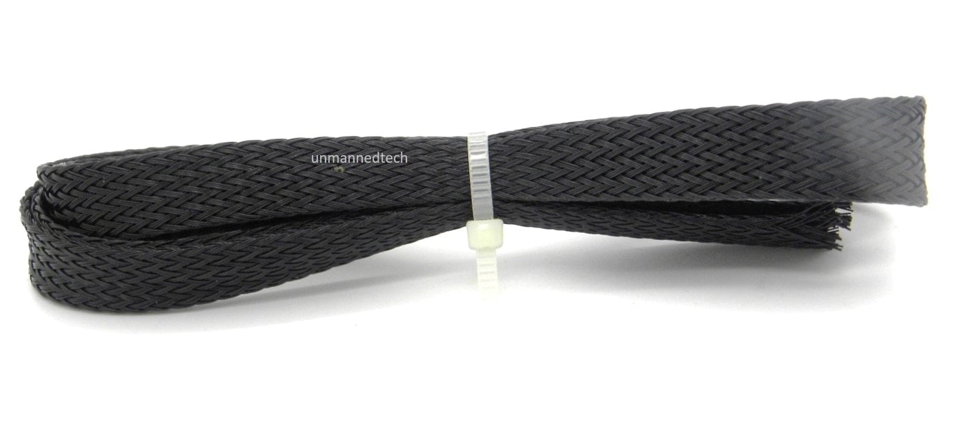DroneBuildr Wire Mesh Paracord Cable Sleeve