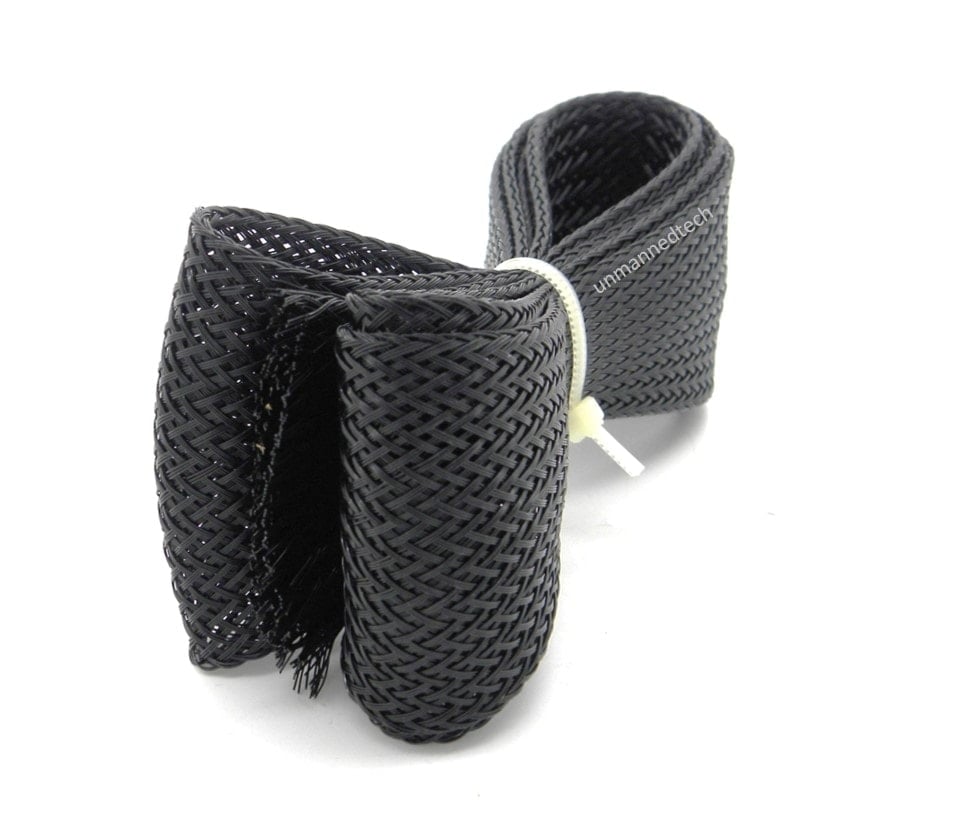 DroneBuildr Wire Mesh Paracord Cable Sleeve