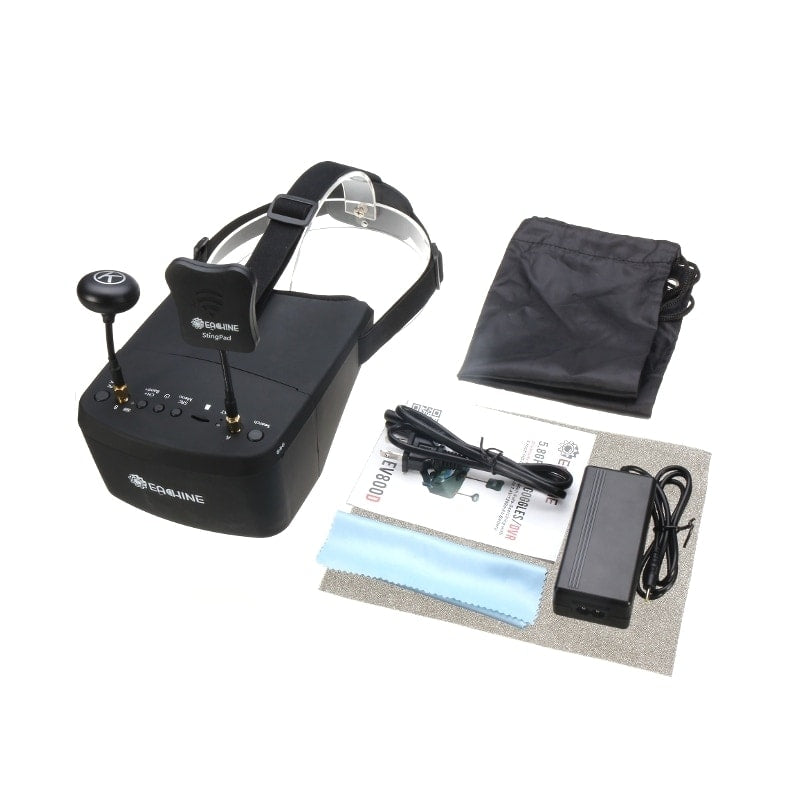 EV800D FPV True Diversity FPV Goggles w/ DVR