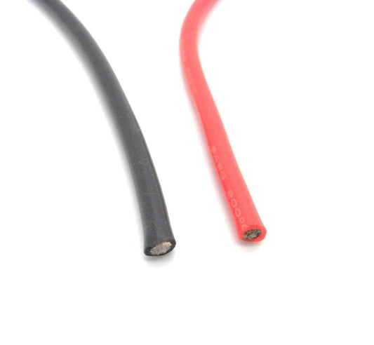 Silicone Wire 2m (1m Red and 1m Black)