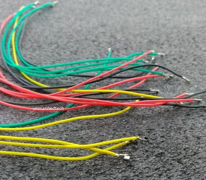 JST-SH1.0 to JST-SH1.0 Pre-crimped DIY Silicone Wire Pack (Pack of 20)