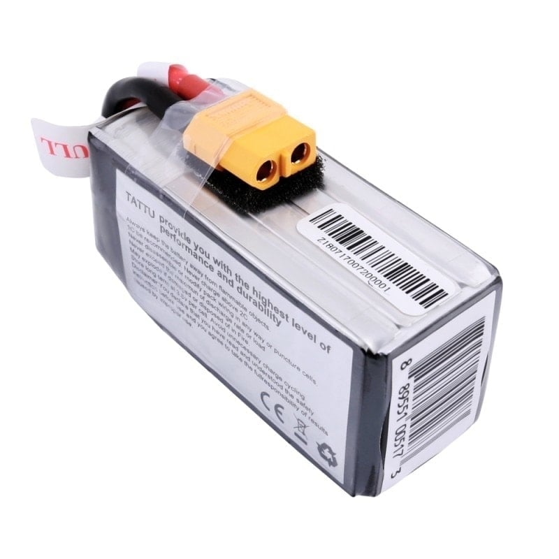Tattu Funfly Series 1300mAh 14.8V 100C 4S1P Lipo Battery Pack