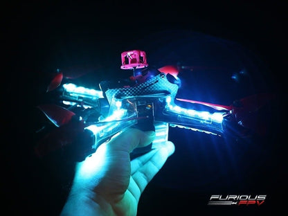 FuriousFPV Lightning PDB with Single Row LED Strip