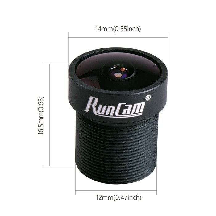 RunCam FPV Lens (2.1mm/ 2.3mm, 2.5mm) Short and Wide Angle