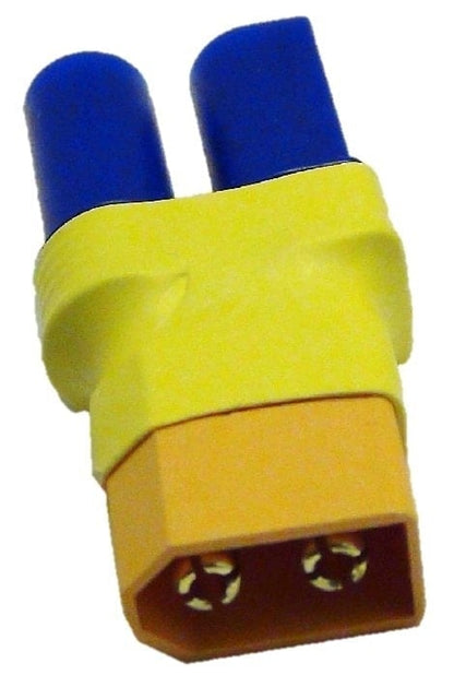 Male XT60 to female EC5 connector (Pack of 2)