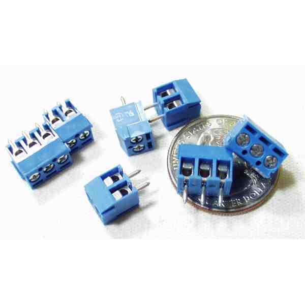 Screw Thread Terminals Screw Terminals 3.5mm Pitch (2-Pin) – Unmanned Tech