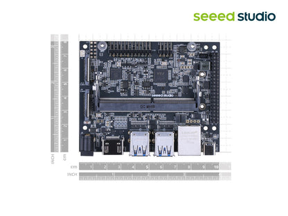 reComputer J401 - Open-source carrier board for Jetson Orin Nano/Orin NX (no power adapter)