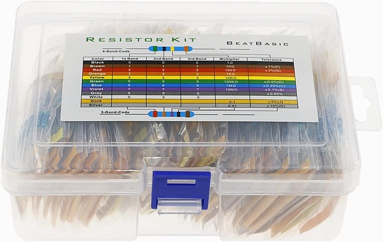 Resistor Pack 860pcs - 86 Values Electronic Components Kit | Sparkfun ...
