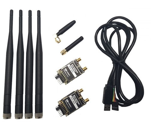 RFD900x V2 Ultra Long-Range 900MHz Telemetry Modem Bundle (40km+ UAV Link)