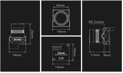 RunCam Micro Swift 3 V2 (M8 Lens)