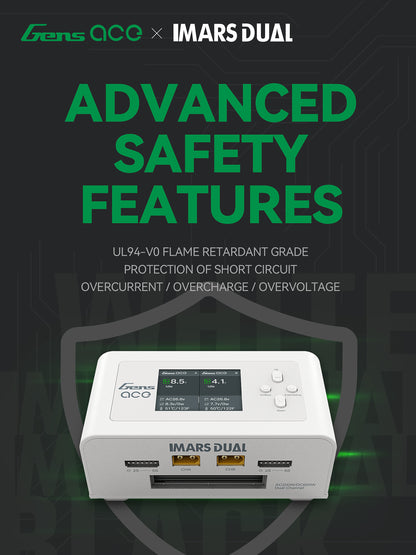 GensAce Imars Dual Channel Balance Charger (2-6S)