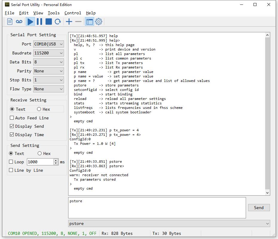 Matek mLRS MAVLink 868/900MHz Receiver, mR900-30