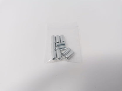 M3 x 10 Round Aluminium Standoffs - Smooth, 10mm (10pcs)