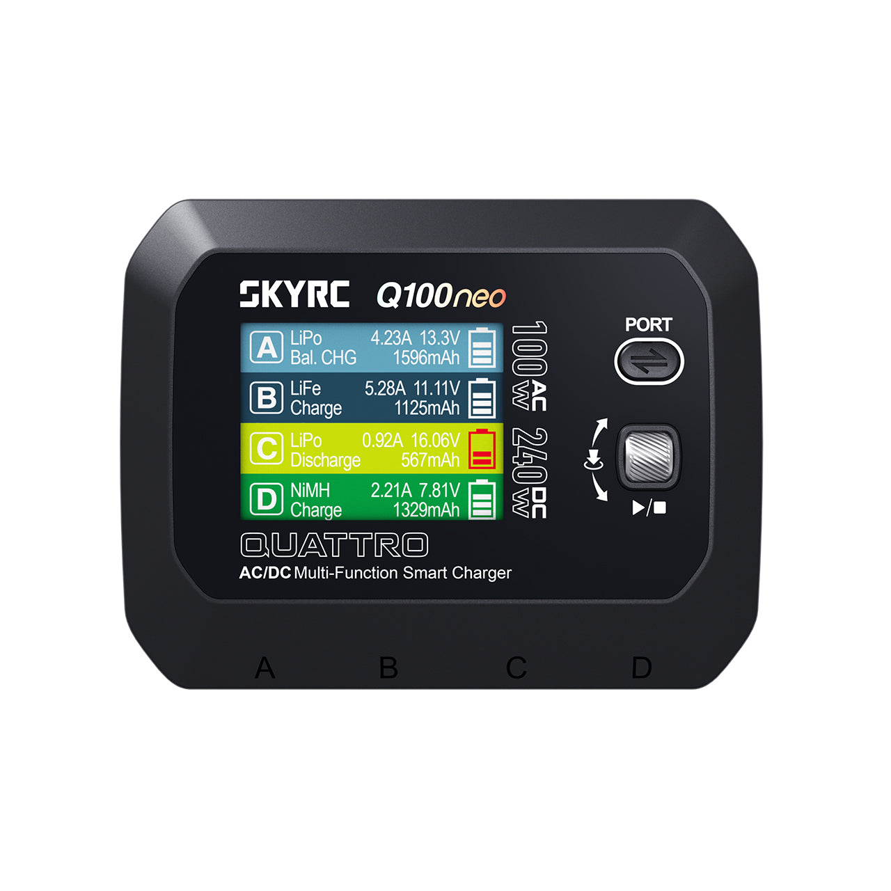SkyRC Q100 Neo AC/DC Multifunktionales Smart-Ladegerät