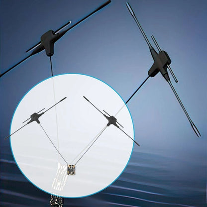 BETAFPV SuperX Gemini Xross Receiver w/ T-Antennas - Nano ELRS 2.4GHz/868Mhz