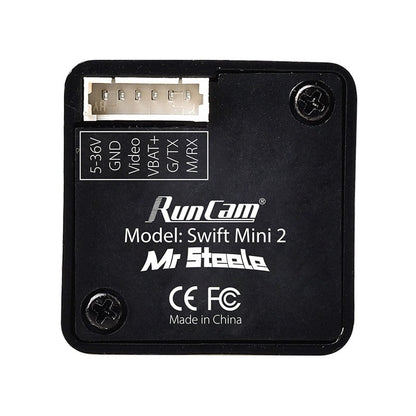 RunCam Swift Mini 2 - Mr Steele Edition - 600TVL CCD FPV Camera 2.5mm