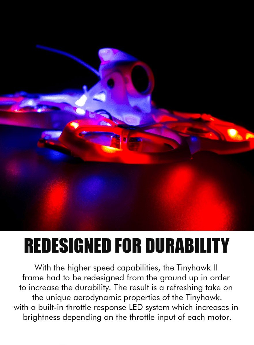 EMAX TinyHawk 2 (1-2S) Micro Brushless FPV Drone (BNF)