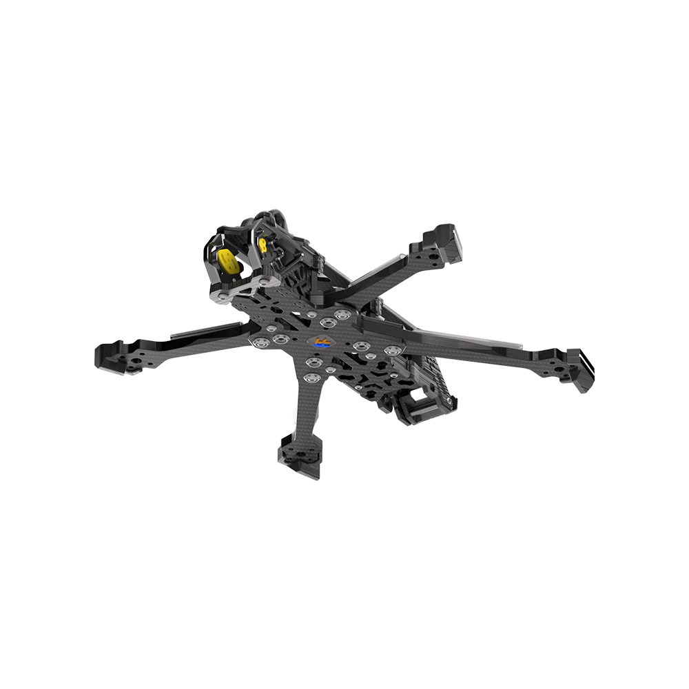 FlyFish RC Voladro Ⅱ VD5 Deadcat FPV LR T700 Frame Kit (DJI O4 Air Unit Version) (Black)