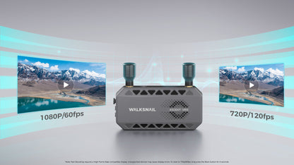 Walksnail Ascent FPV VRX - Digital HD Receiver with HDMI Output & Canvas Mode