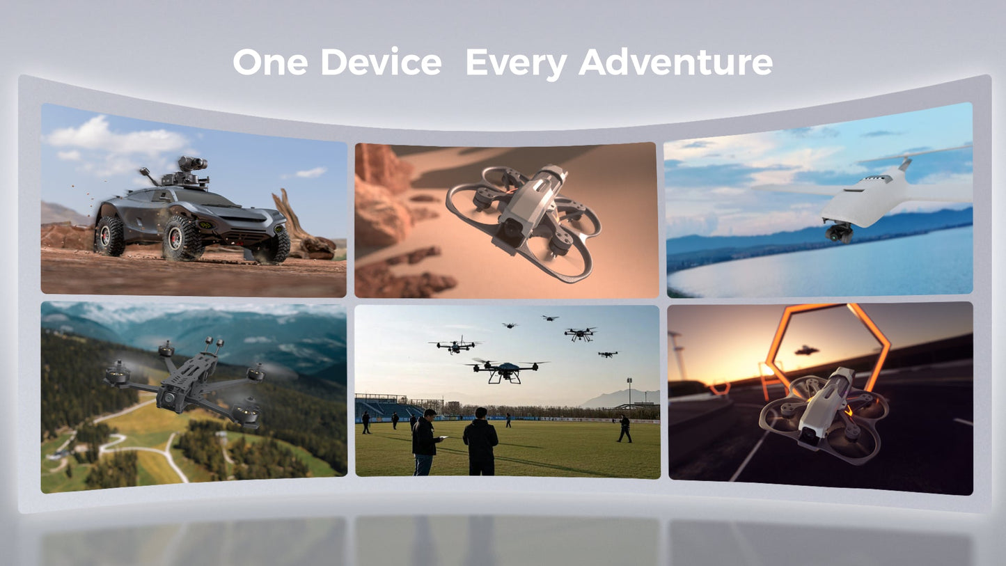 Walksnail Ascent FPV VRX - Digital HD Receiver with HDMI Output & Canvas Mode