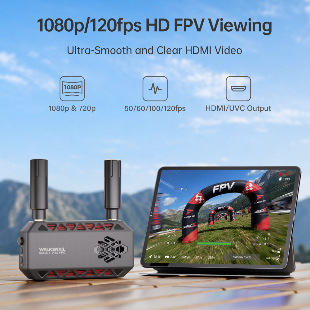 Walksnail Ascent FPV VRX Pro Digital Receiver