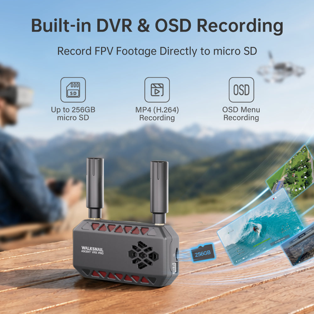 Walksnail Ascent FPV VRX Pro Digital Receiver
