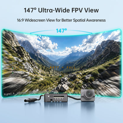 Walksnail Ascent HD Lite+ Digital FPV VTX Kit