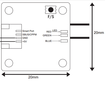 FrSky XSR-M 16CH ACCST Receiver with SBUS & CPPM